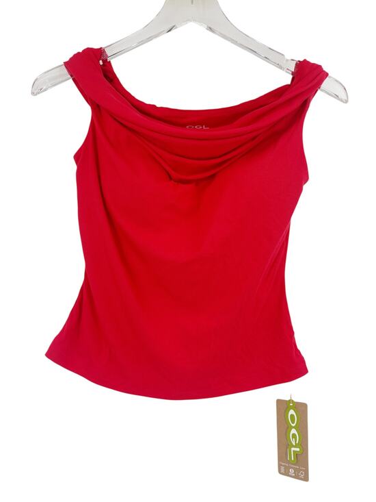 OGL Tops - OGL Top Size S NEW Eco-SkinKiss Multi-wear Versatile Necklines Brami Top Red